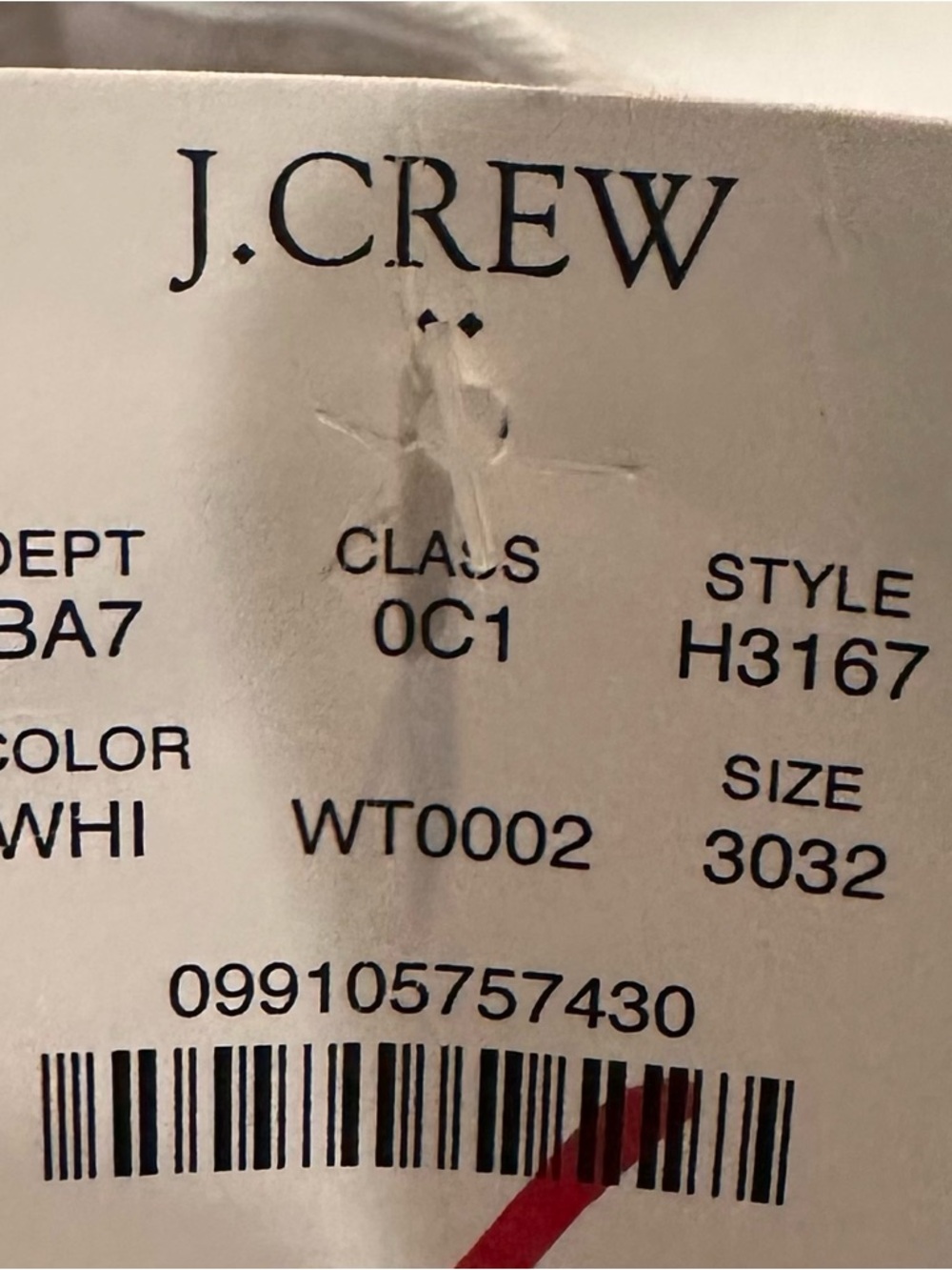 J. Crew Factory
White slim Chino Pants 30 x 32
NWT - Picture 8 of 8